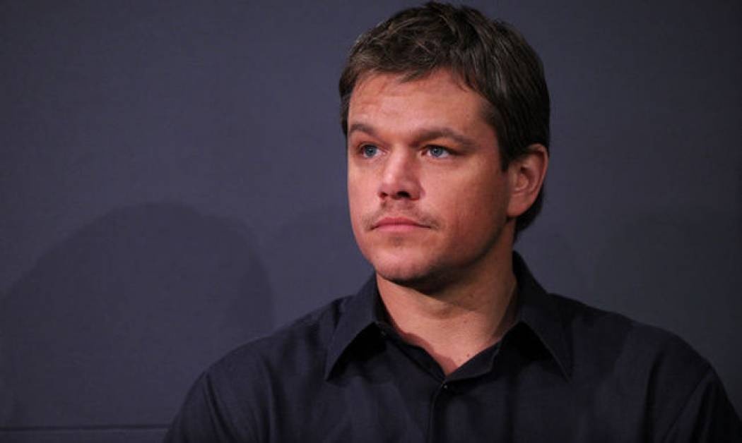 Το μουστάκι του Matt Damon