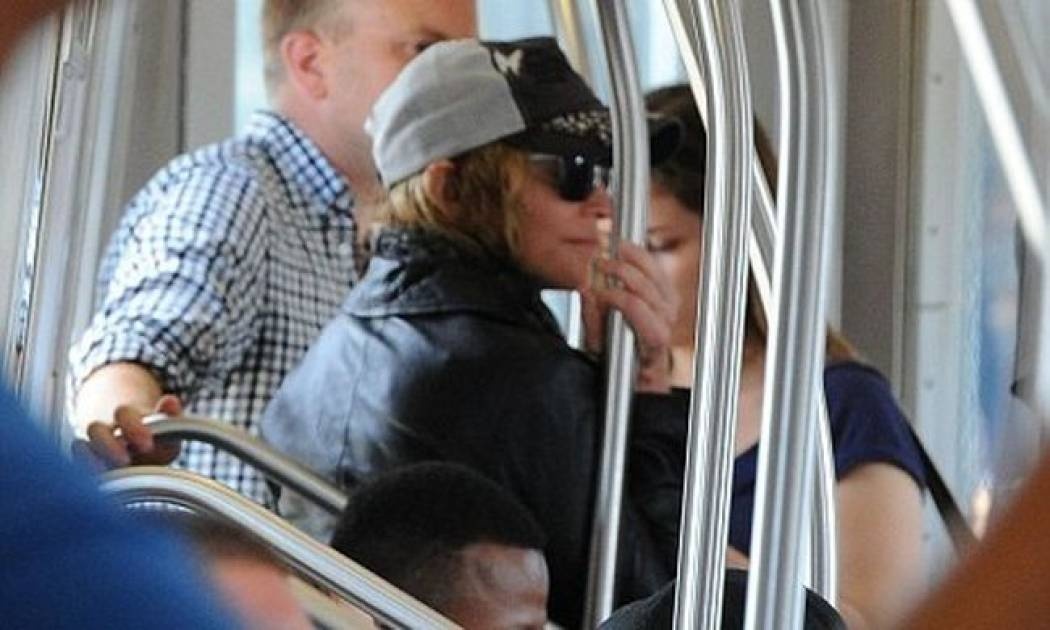 Η Madonna στο μετρό