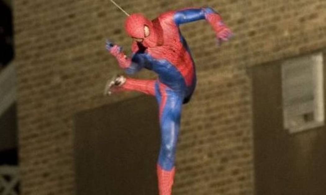 Ο Spiderman σε πλήρη δράση