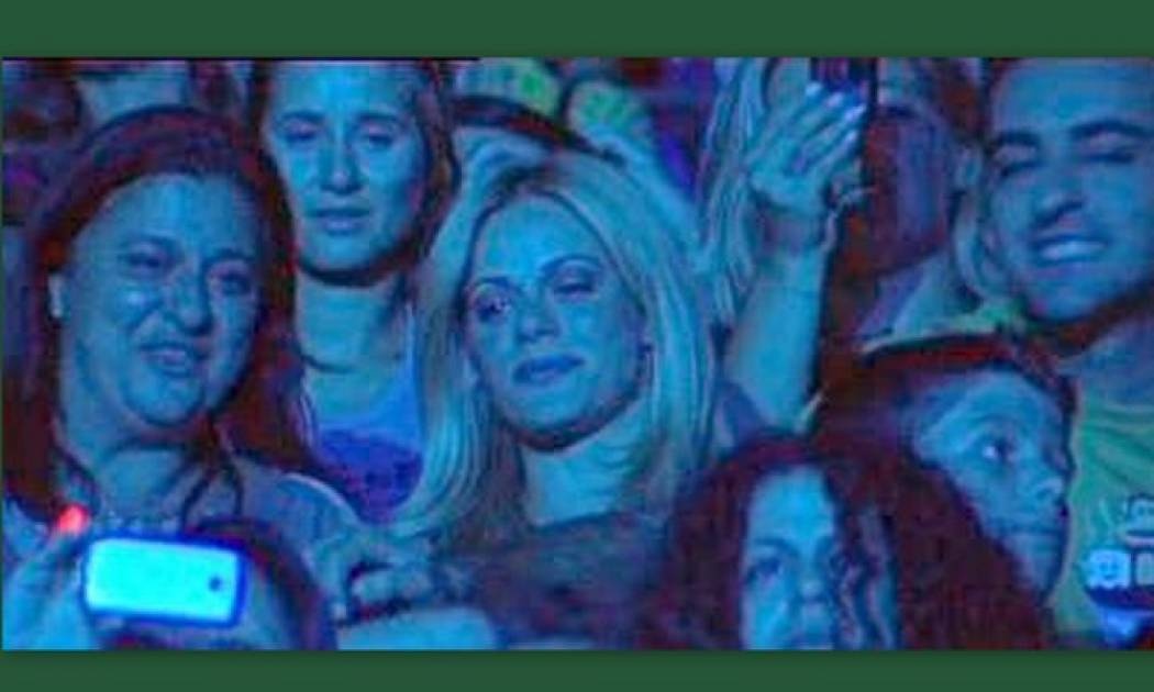 Video: Ζέτα Μακρυπούλια: Με τους φίλους της στη συναυλία του καλού της