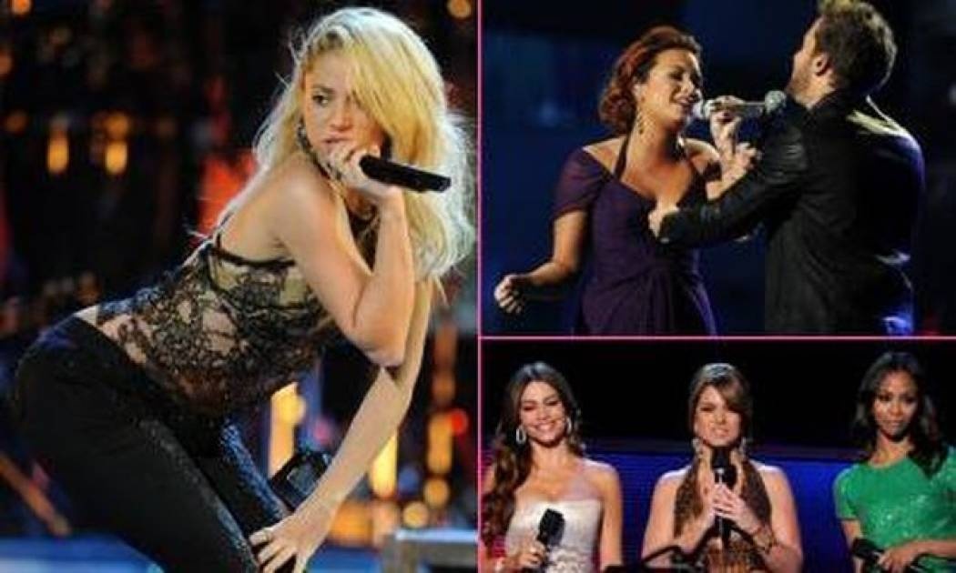 Video:Shakira και Marc Anthony έλαμψαν στα Latin Grammys