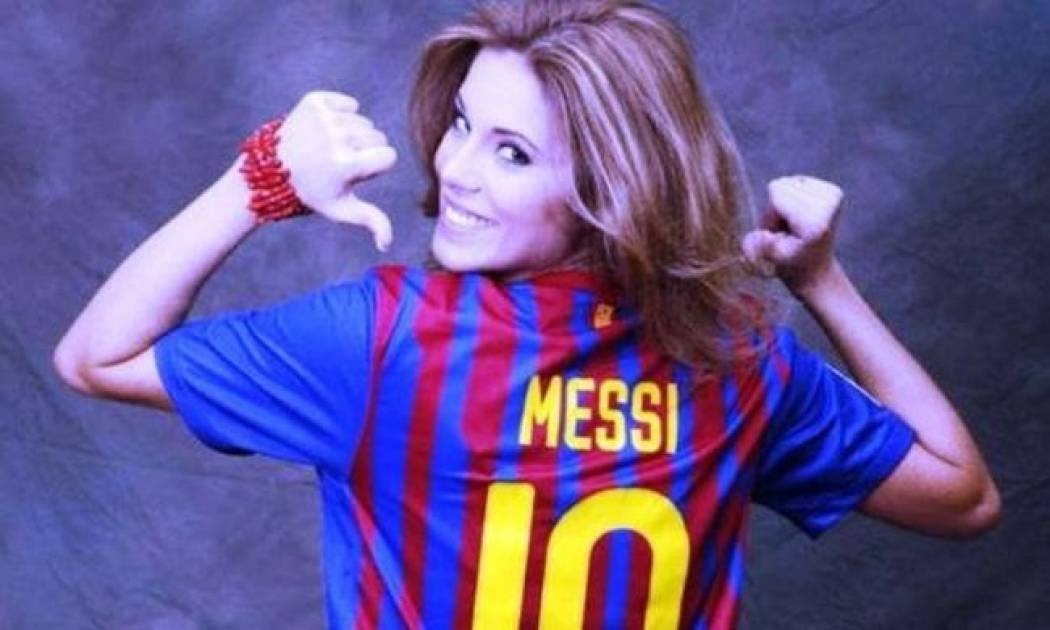 Η Miss Spain στο πλευρό της Μπαρτσελόνα