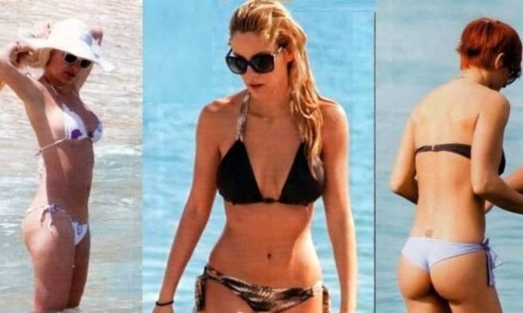 Διάσημες Ελληνίδες για μπάνιο