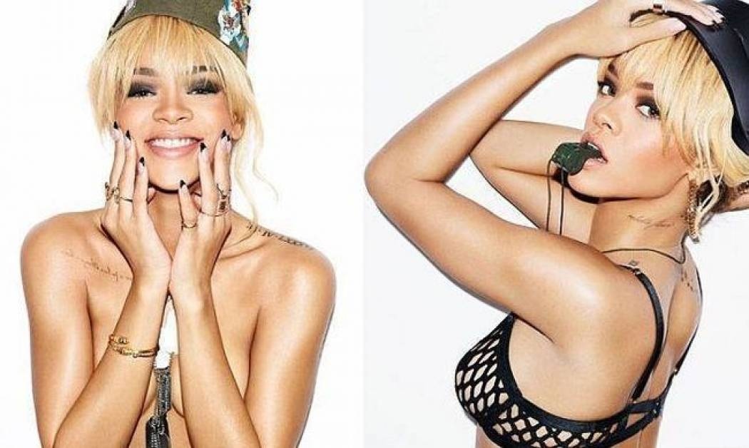 Καυτή, γυμνή Rihanna στο Esquire! (phs, vd)