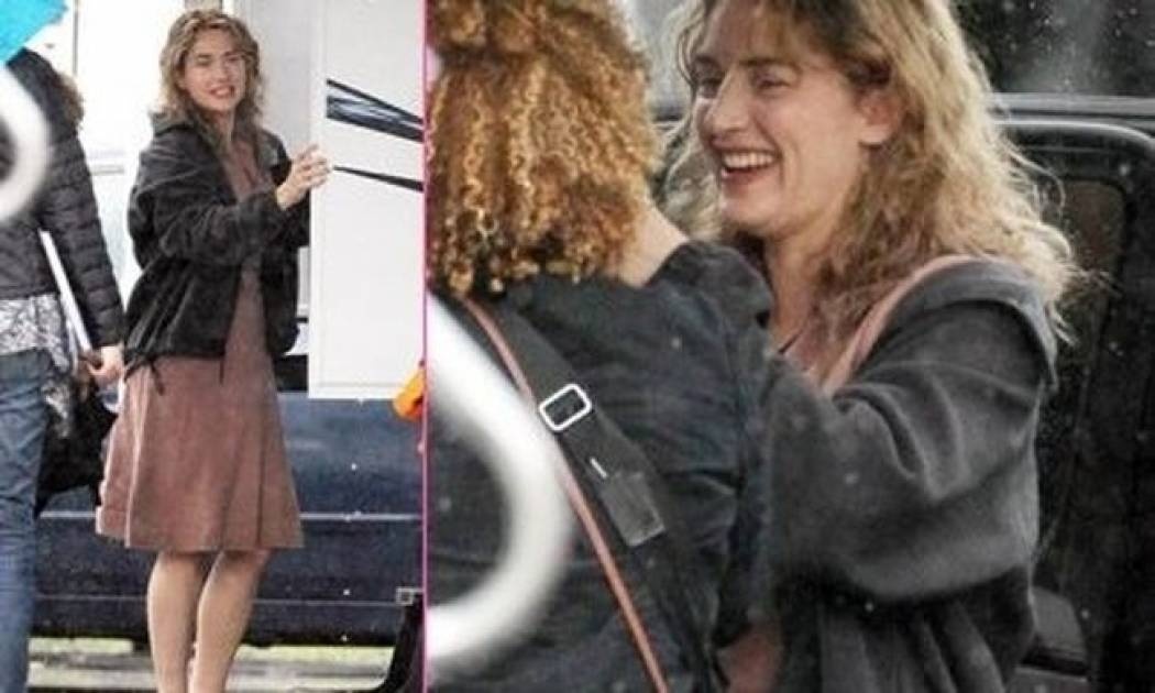 Η Kate Winslet στα πλατό της νέας της ταινίας