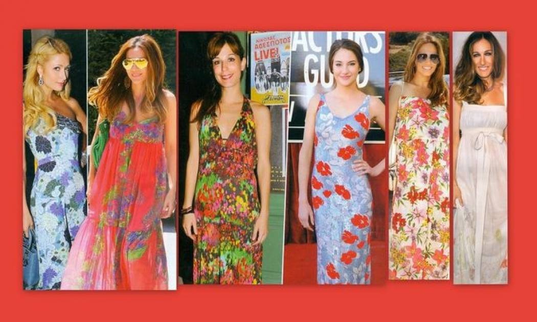 Οι σταρ και τα floral print φορέματά τους!