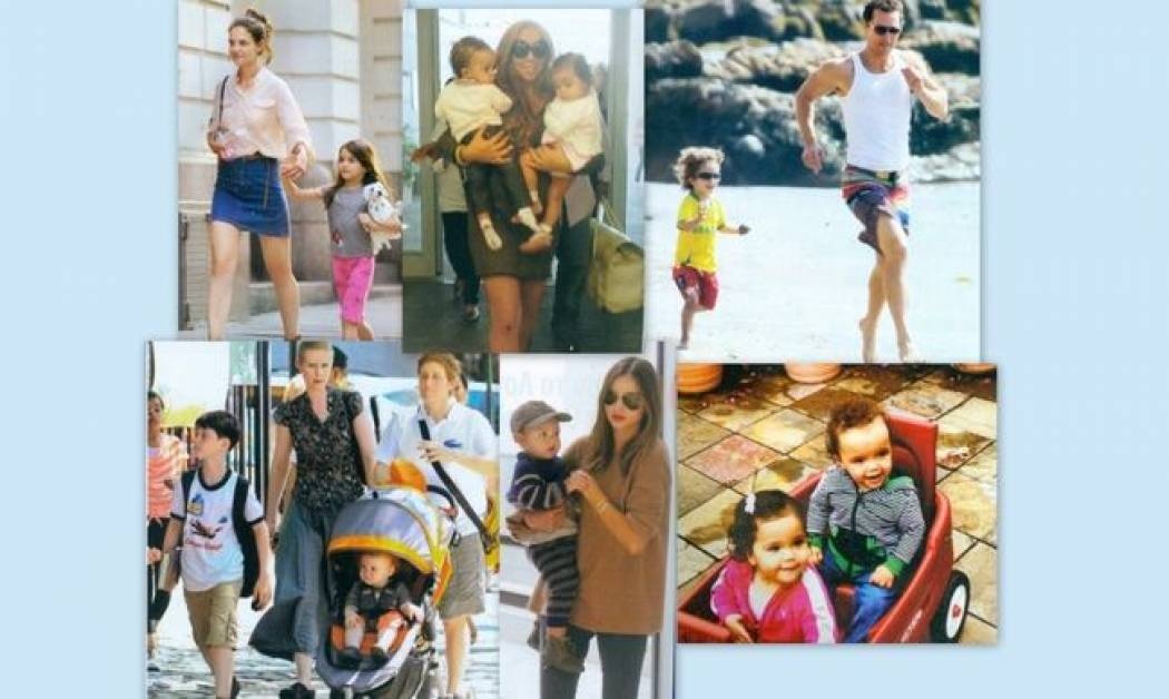 Οικογενειακές στιγμές των stars