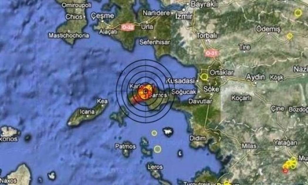 Σεισμός 3,5 Ρίχτερ στη Σάμο