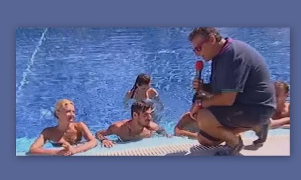 Παιχνίδια στην πισίνα για τους άντρες του «Πρωινού mou»