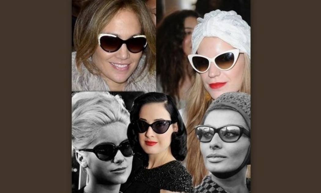 Τα cat eye γυαλιά των πιο διάσημων γυναικών του τότε και του τώρα!