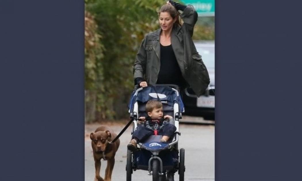 Gisele Bundchen: Βόλτα με το γιο της!