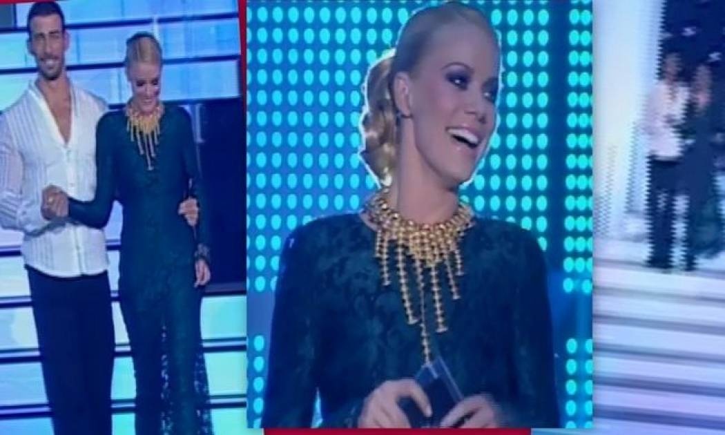 Ζέτα Μακρυπούλια: Παραλίγο να πέσει στην έναρξη του Dancing