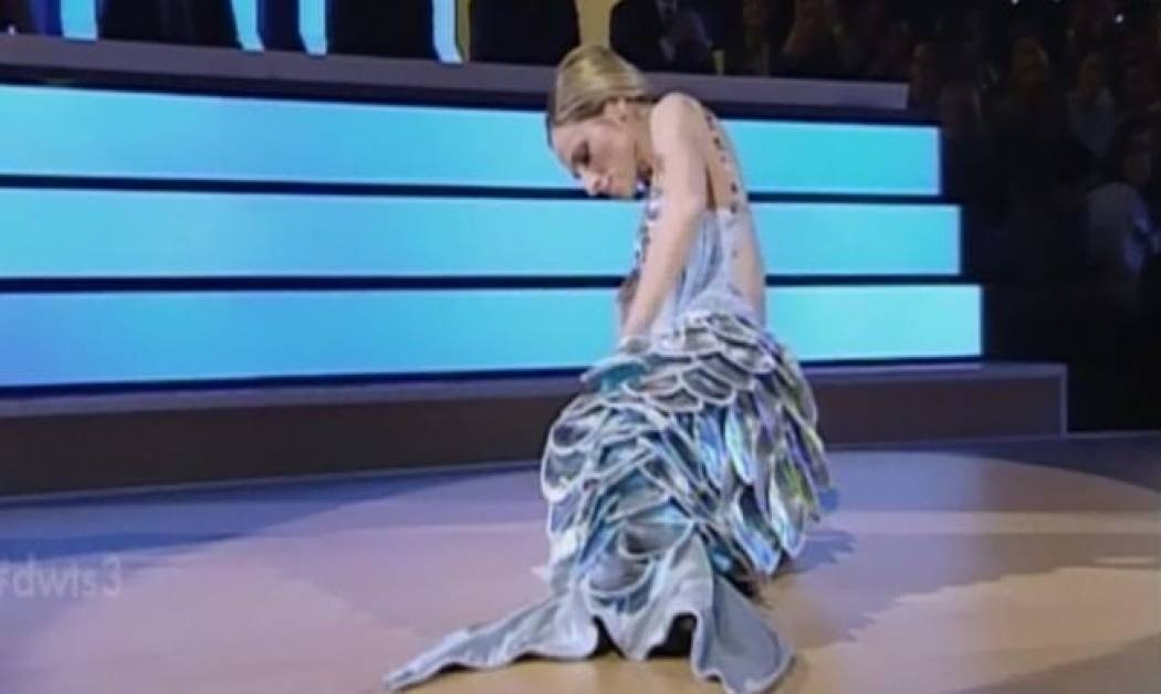 Μια γοργόνα στο «Dancing with the stars»