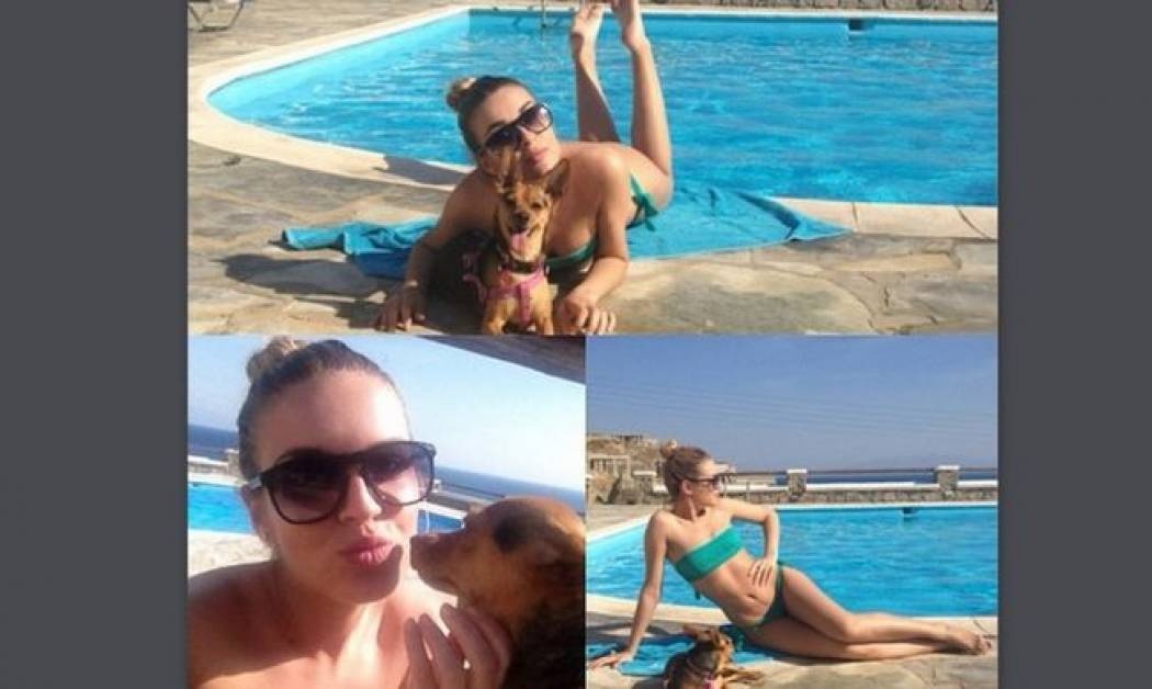 Ντένια Αγαλιανού: Πήγε Μύκονο για Πάσχα το κορμί πατριώτηηηη!