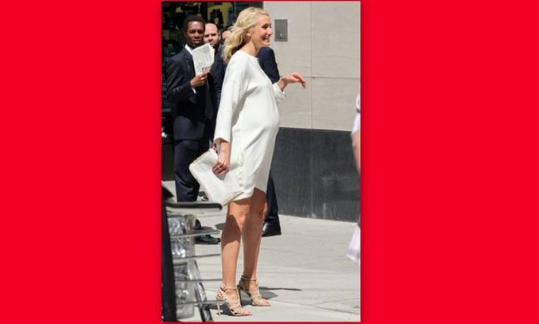 Cameron Diaz: Φούσκωσε η κοιλίτσα της
