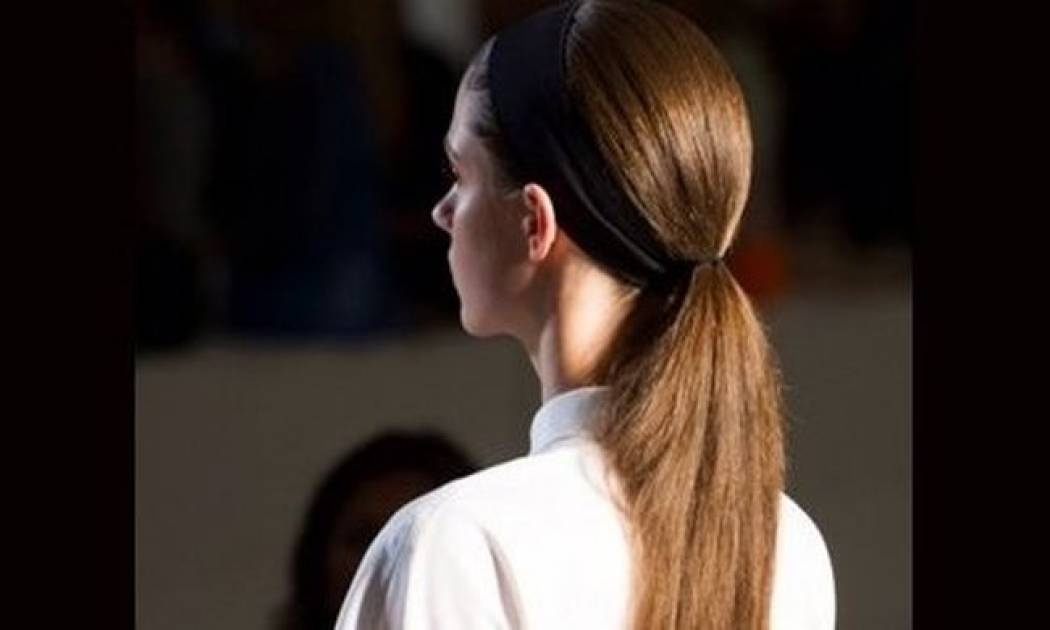 Το χαμηλό ponytail της Victoria Beckham