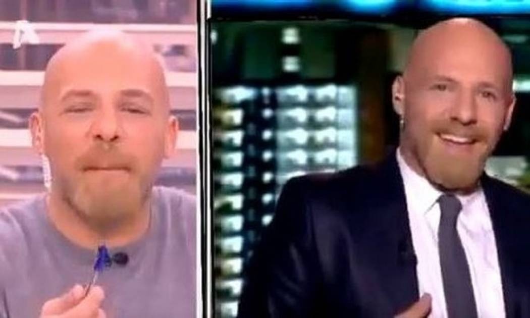 Απολαυστικό βίντεο: Όταν ο Νίκος Μουτσινάς κρίνει τον εαυτό του στο Νικ ο κλοκ