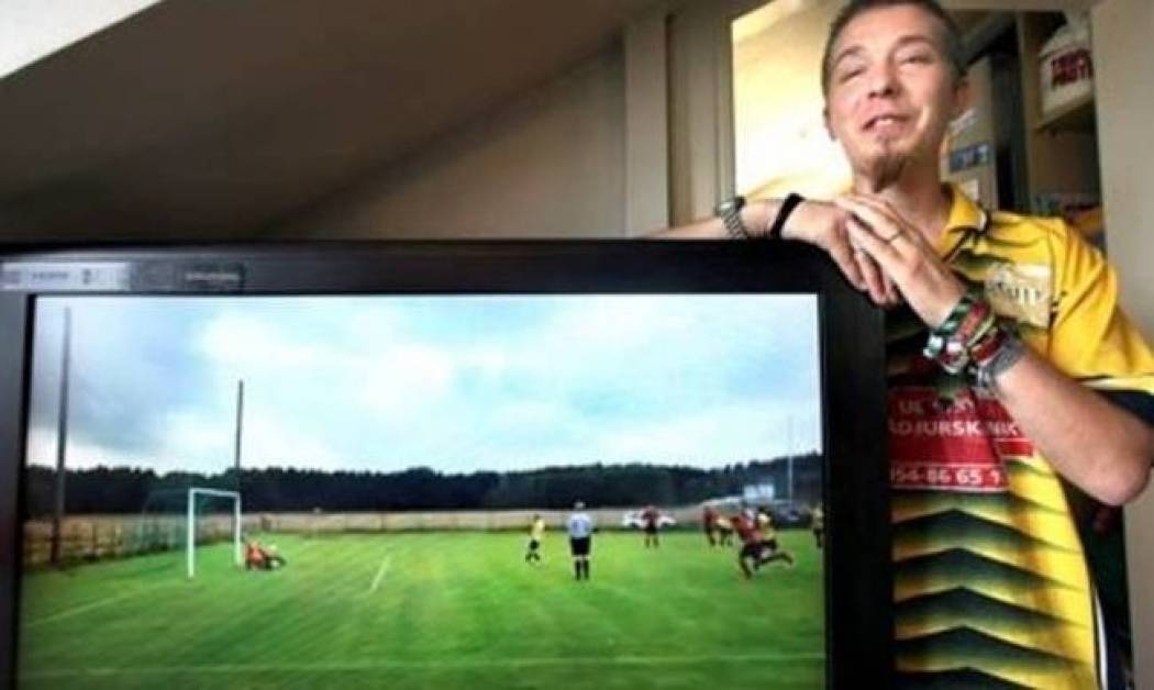 Ο ήρωας του 2013 στο ποδόσφαιρο στο Onsports: «Δεν βλέπω αλλά έτσι σκόραρα!» (photos+video)