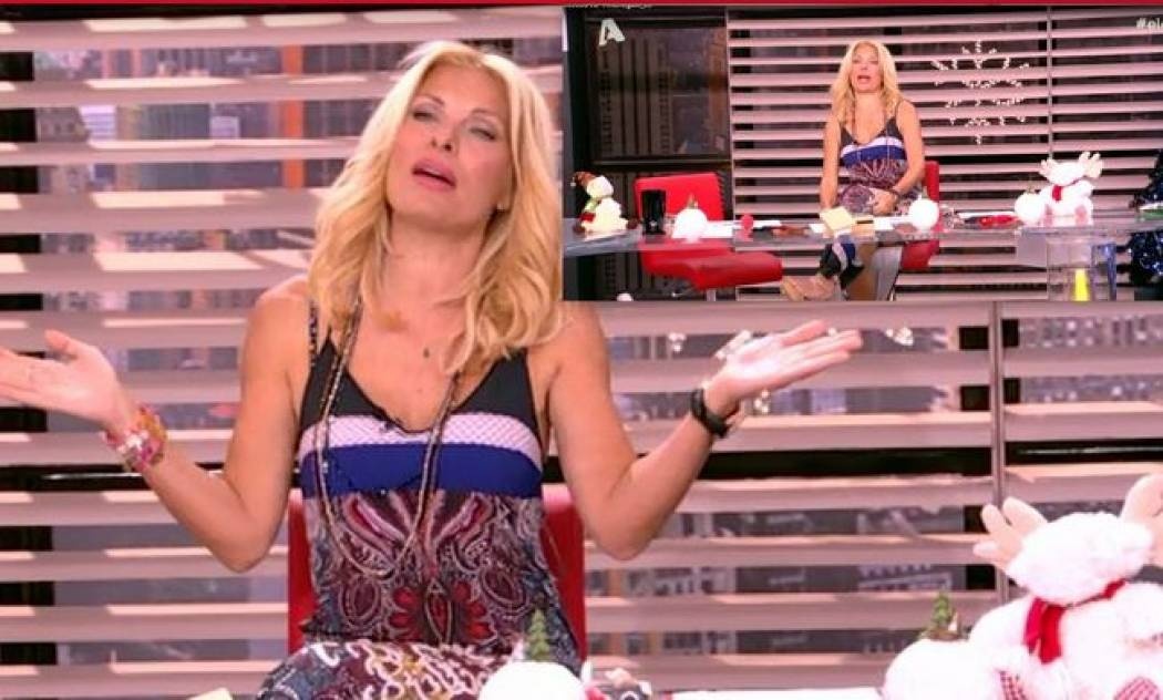 Η Μενεγάκη στο «Δέστε τους» και … το σέξι ατύχημά της!