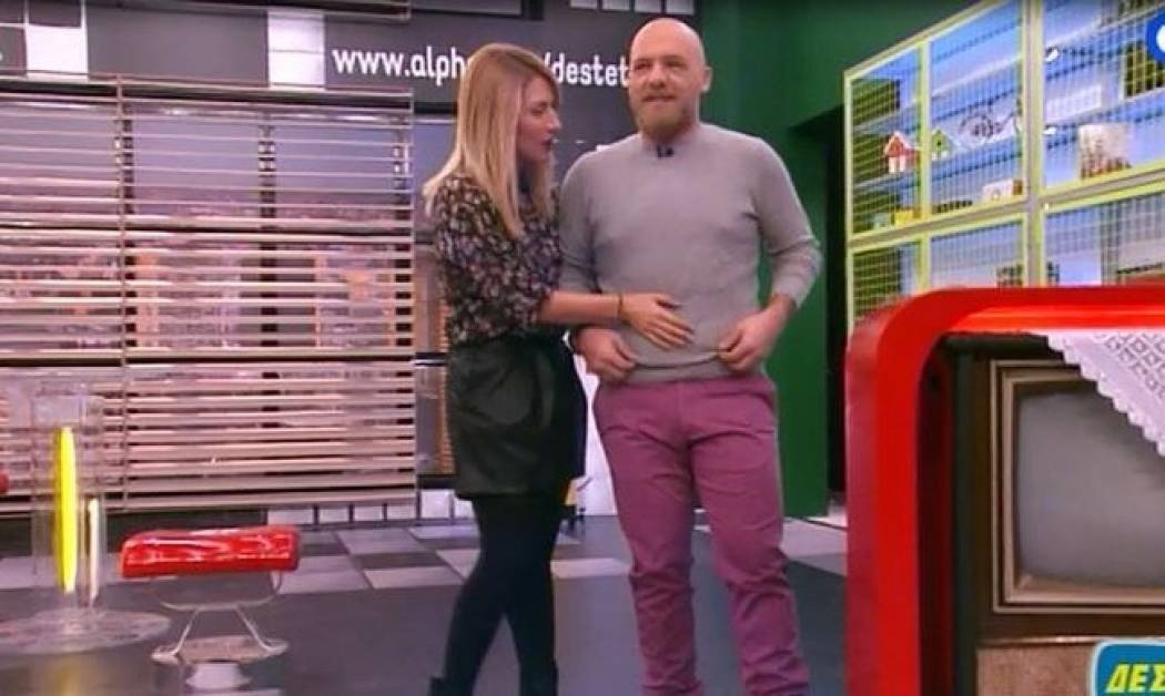 Ο Μουτσινάς πήρε κιλά και η Ηλιάκη τον συμβουλεύει!