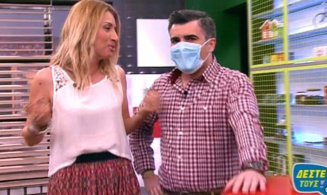 Η απουσία του Μουτσινά και η εμφάνιση του Σταματόπουλου με μάσκα!