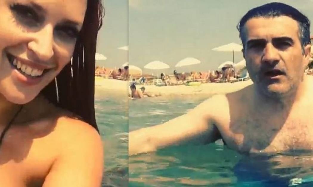 Τα selfie βίντεο Χρηστίδου-Σταματόπουλου στην παραλία
