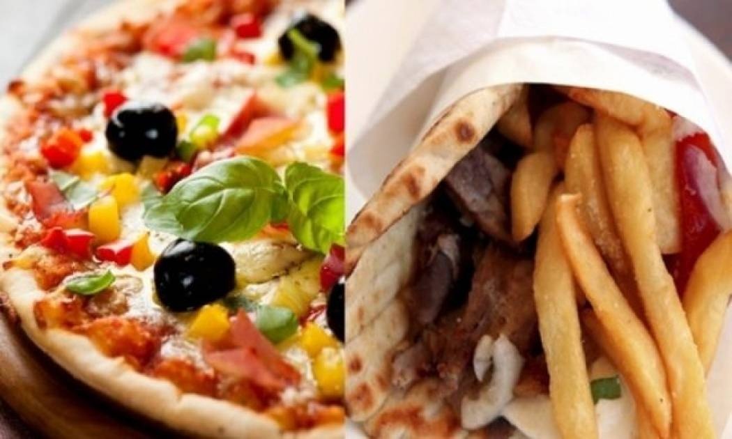 Πίτσα VS Σουβλάκι: Ποιο έχει περισσότερες θερμίδες;