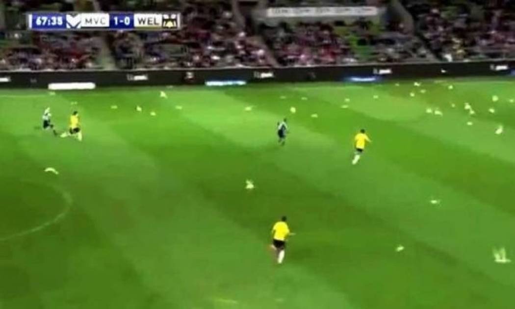 Γκολ ανάμεσα σε… σμήνος γλάρων! (video)