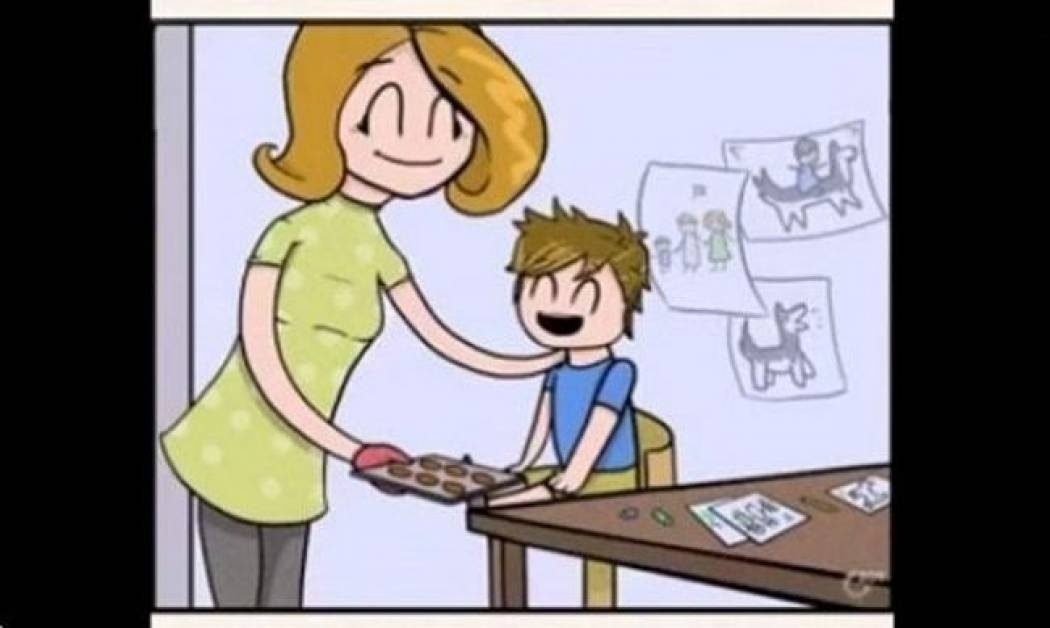 Μια θλιβερή ιστορία αγάπης σε ένα τρίλεπτο βίντεο animation!