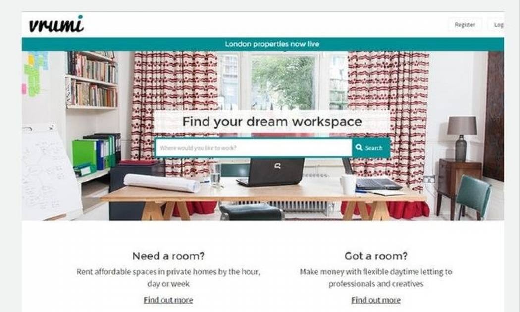 Vrumi: Νοικιάστε δωμάτιο με την ώρα