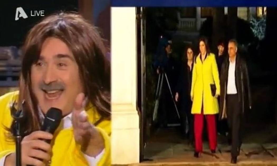 Απολαυστικό βίντεο: Λάκης: «Ντύθηκα Ζωή! Ζωή σε λόγου μας! Πάνε, πάνε και πίσω δε γυρνάνε»!