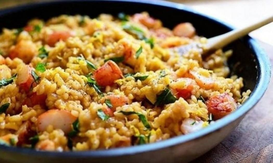 Συνταγή για το πιο νόστιμο και εύκολο ριζότο με γαρίδες