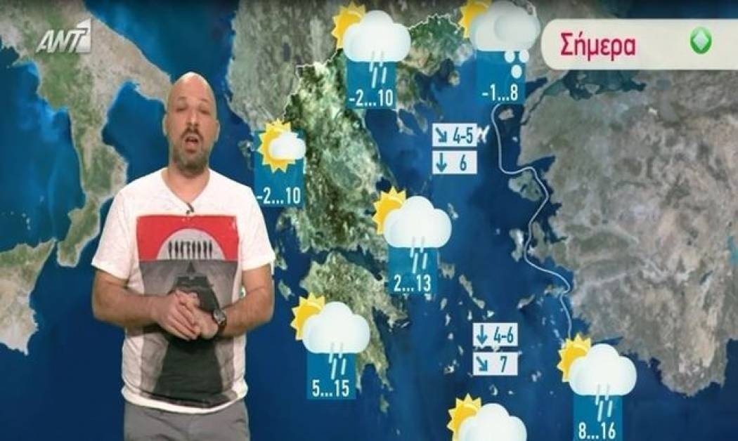 Τρελό Γέλιο. Ο Μουτσινάς λέει τον καιρό μέχρι τη στιγμή που εισβάλλει η ξαδέρφη του!