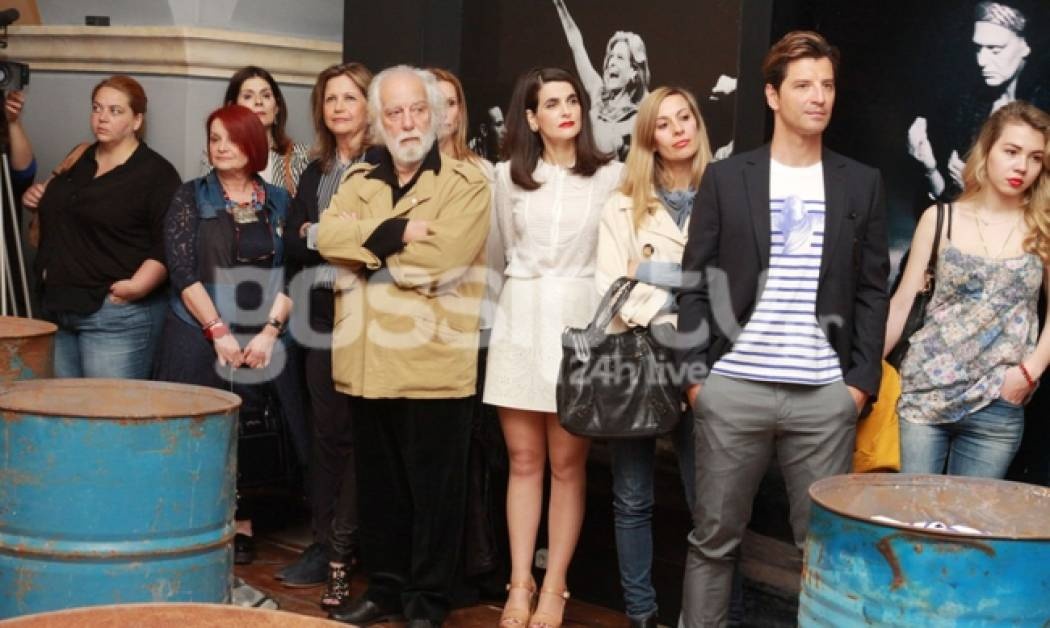 Στην παρουσίαση συλλεκτικού t-shirt στο ίδρυμα Μελίνα Μερκούρη