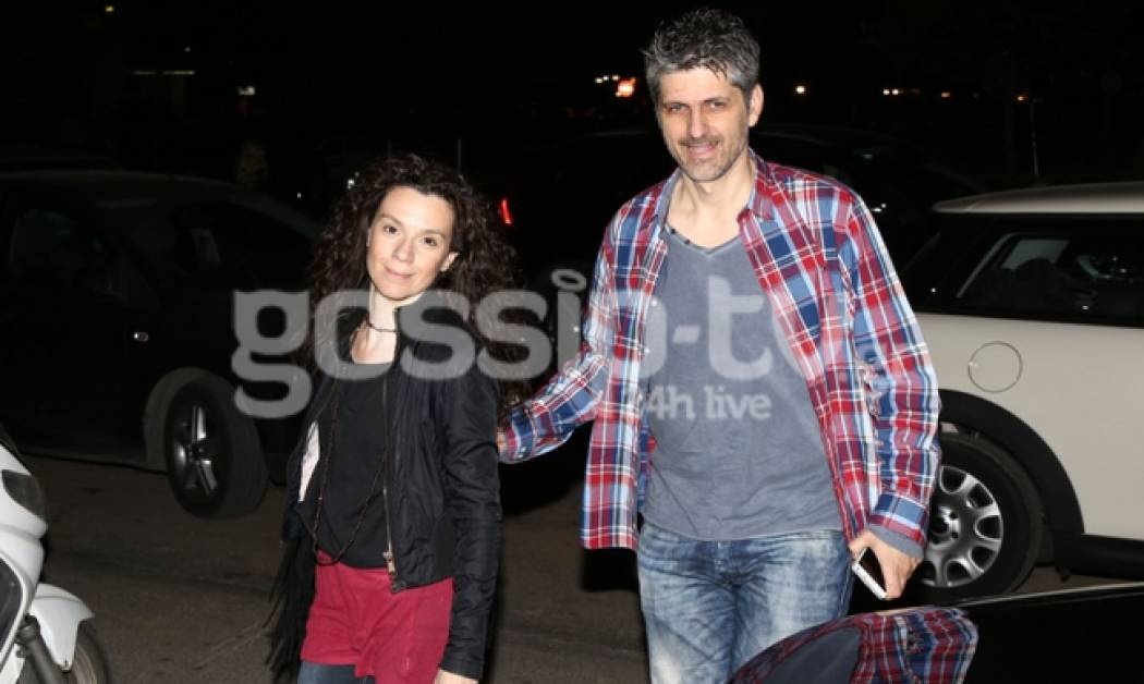 Πέγκυ Τρικαλιώτη: Τρυφερό γεύμα με το σύζυγο της