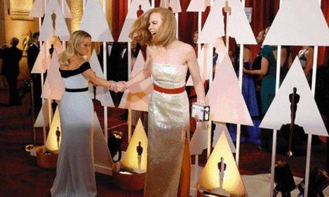 Στα τηλεοπτικά πλατό η Nicole Kidman και η Reese Witherspoon