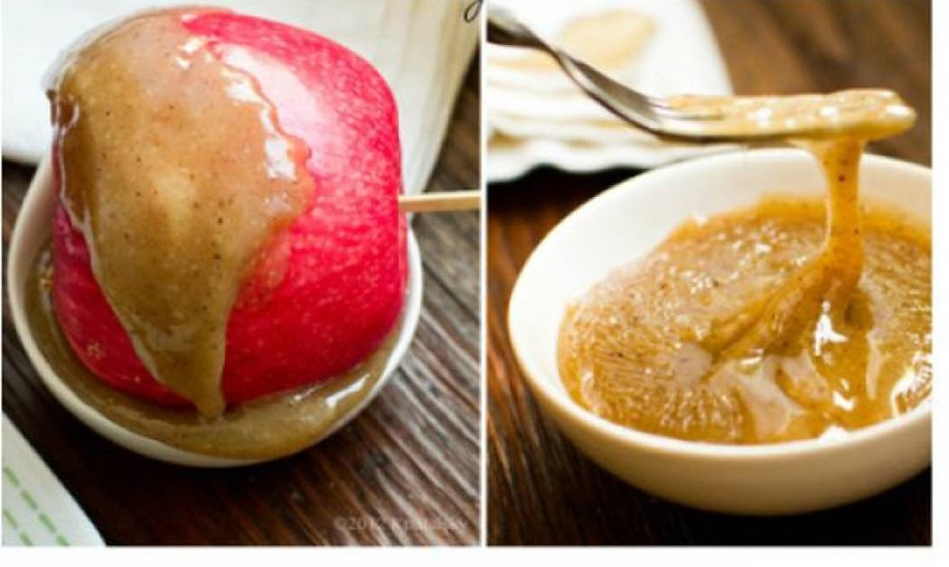 Μήλα με καραμέλα καρύδας