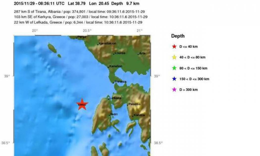 Ο Εγκέλαδος χτύπησε ξανά την Λευκάδα