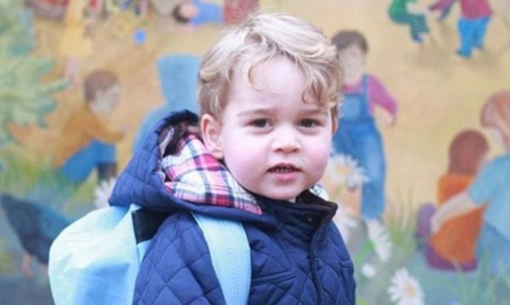 Ο πρίγκιπας Τζορτζ πήγε πρώτη μέρα στο σχολείο! (φωτό)