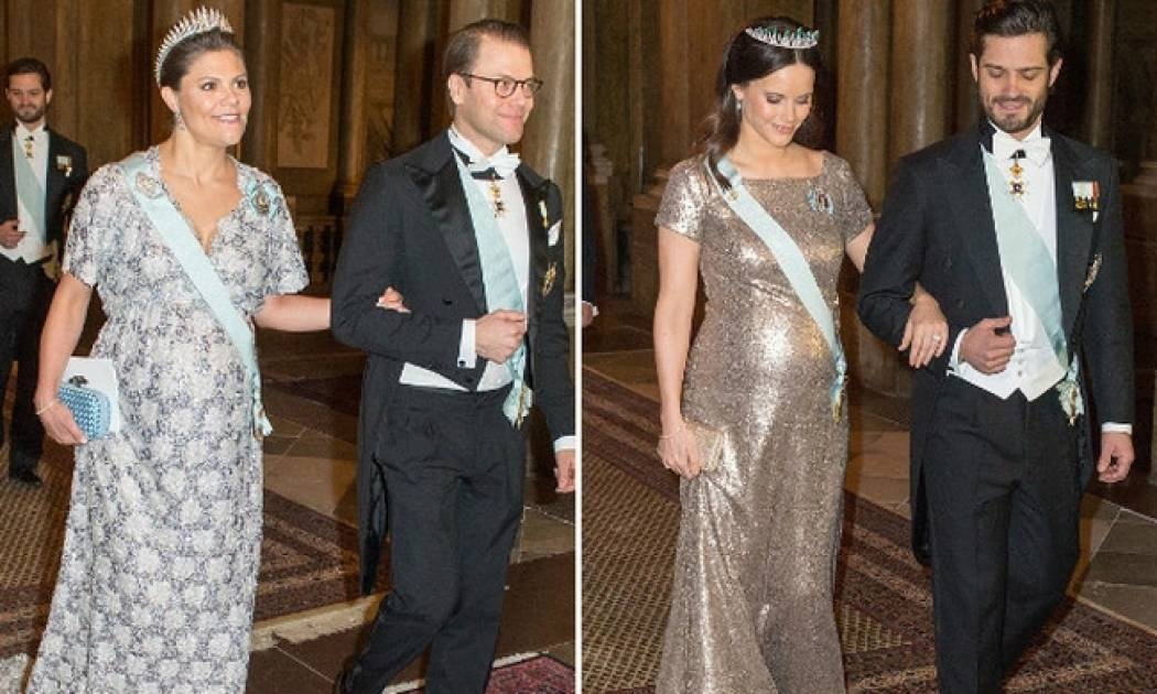 Οι έγκυες πριγκίπισσες της Σουηδίας «τρέλαναν» τα φλας