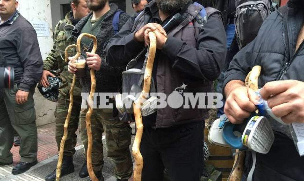 Αγρότες στην Αθήνα LIVE