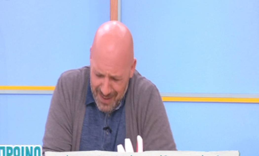 Το ατύχημα του Μουτσινά on air. Λύγισε από τον πόνο