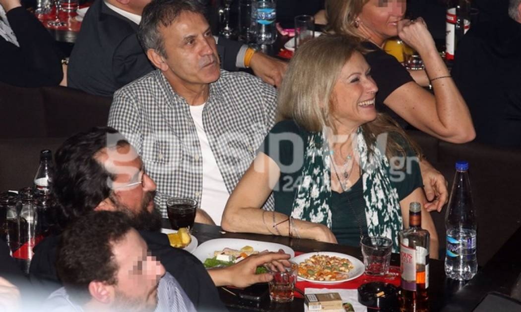 Γιώργος και Άννα Νταλάρα: Νυχτερινή έξοδος για το ζευγάρι