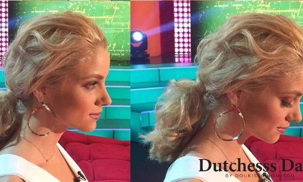 Η Δούκισσα Νομικού σας προτείνει το ιδανικό χτένισμα για γάμο και βάφτιση