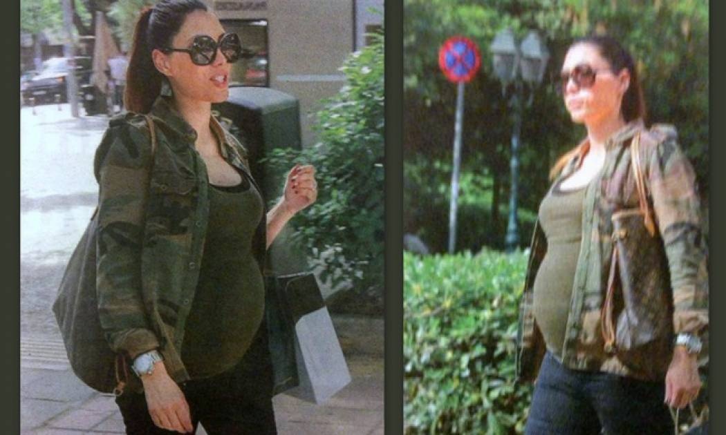 Ιωάννα Μπούκη: Λαμπερή και ευτυχισμένη λίγο πριν τον τοκετό