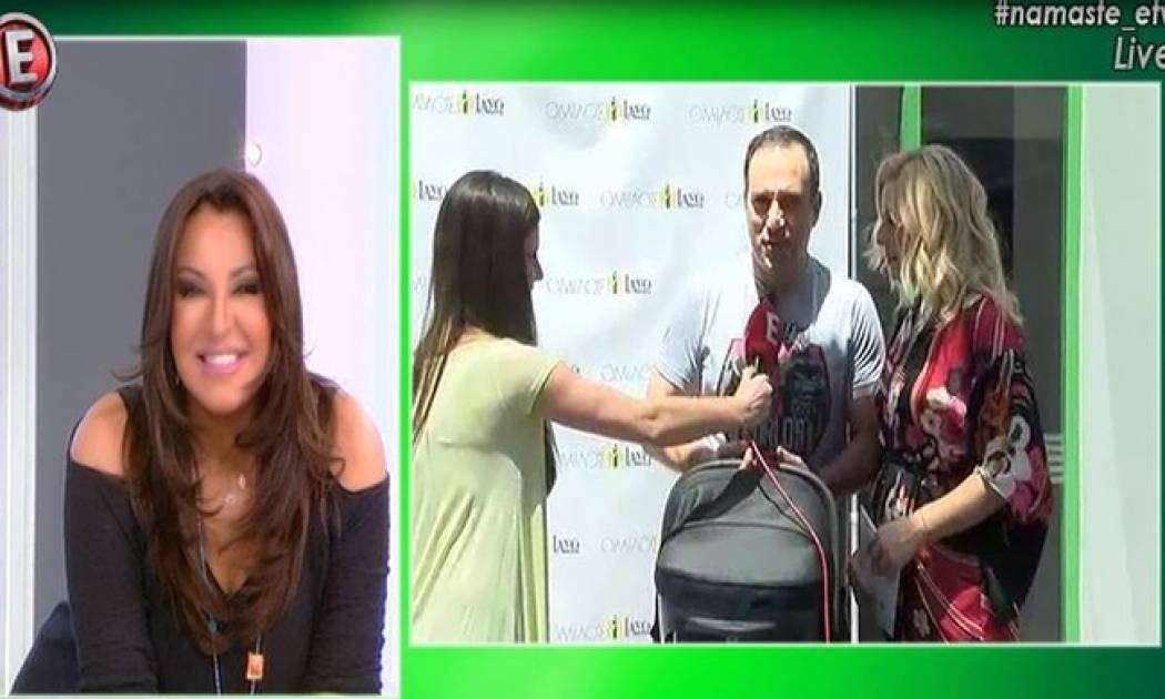 Κατερίνα Καραβάτου: Εξιτήριο από το μαιευτήριο με τον γιο της