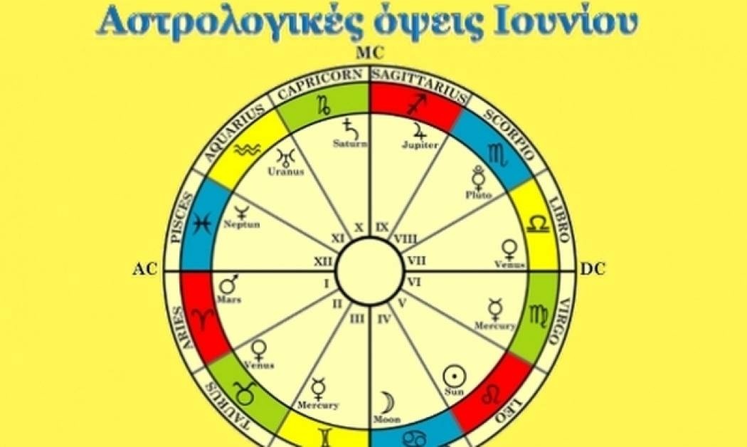 Οι αστρολογικές όψεις του Ιουνίου