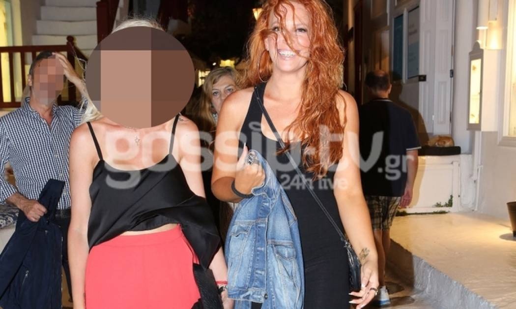 «Φρεσκοχωρισμένη» βολτάρει με τη Χρηστίδου στη Μύκονο