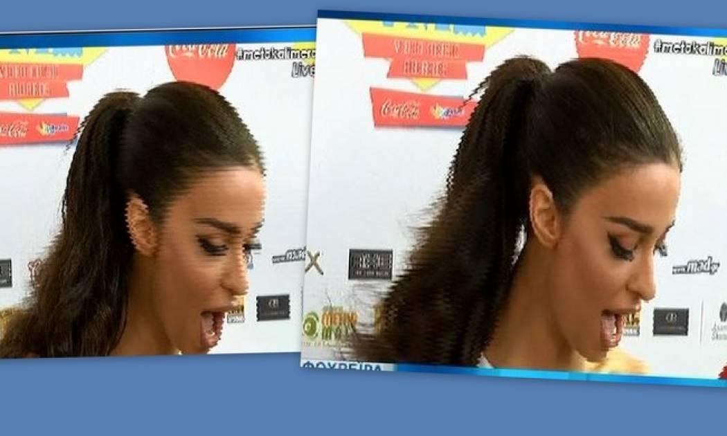 MAD VMA 2016: Φύσηξε αέρας και ιδού το σέξι ατύχημα της Ελένης Φουρέιρα!