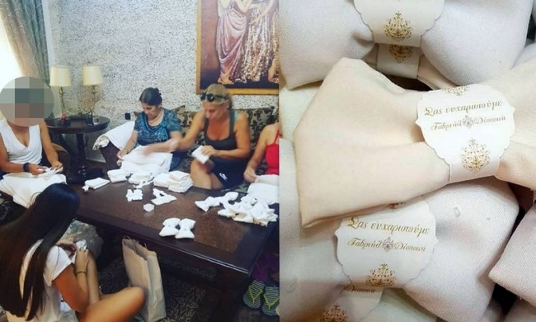 Πασίγνωστη τραγουδίστρια φτιάχνει τις μπομπονιέρες για το γάμο του βαφτισιμιού της